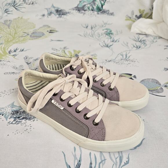 Taos Plim Soul Sneakers Canvas Athletic Low Top Sporty Comfort Shoes Size 8 - Picture 5 of 11